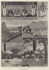 Skisser av Armenia og Kurdistan
